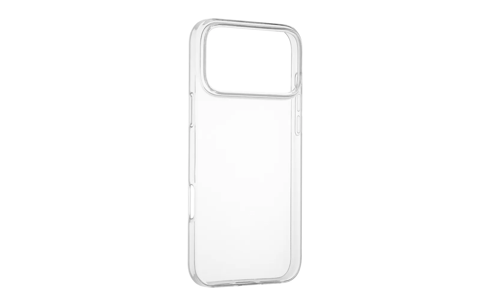 FoneKit silikonisuoja, iPhone 17 Pro Max, läpinäkyvä - Image 2