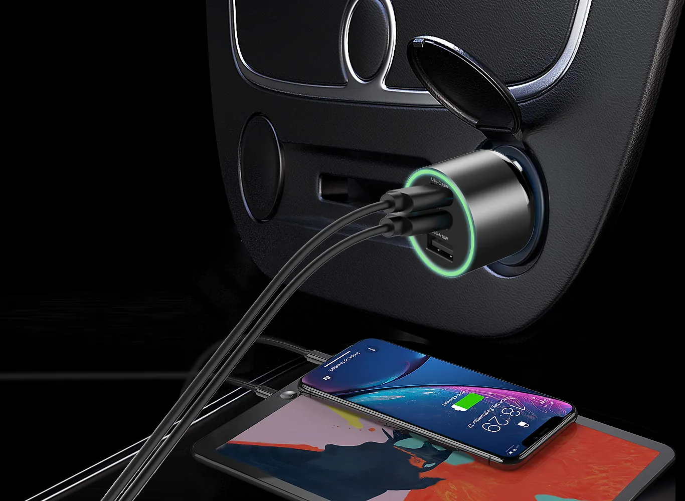 FoneKit Travel 84W -autolaturi - Image 3