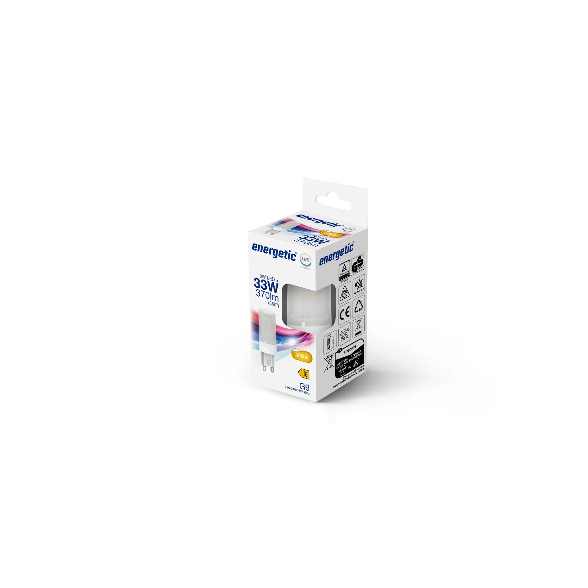 G9 3,3W 370lm 3000K - Image 2