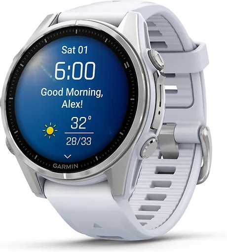 Garmin Fenix 8 -urheilukello, 43 mm, valkoinen - Image 5