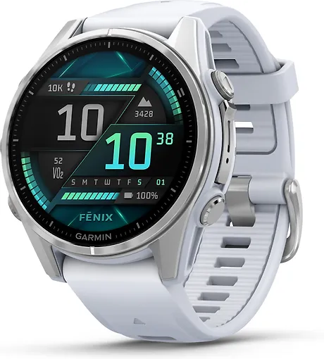 Garmin Fenix 8 -urheilukello, 43 mm, valkoinen - Image 6