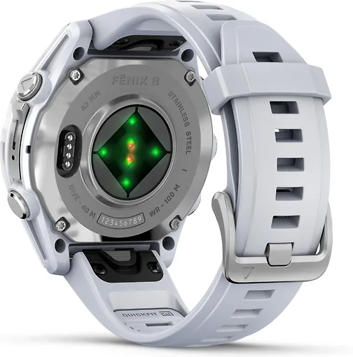 Garmin Fenix 8 -urheilukello, 43 mm, valkoinen - Image 7