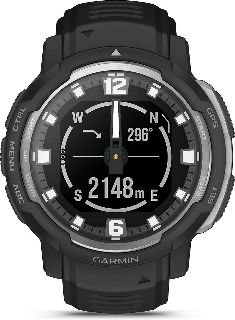 Garmin Instinct Crossover - Standard Edition, Musta - Image 2