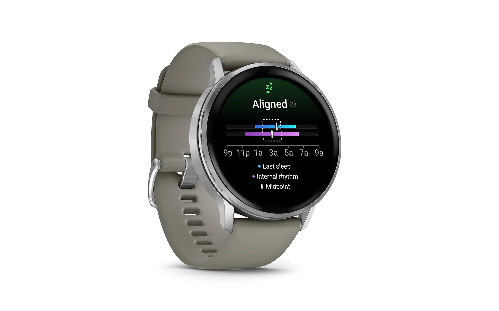 Garmin Venu 4 älykello, 45 mm, hopea / harmaa ranneke - Image 4