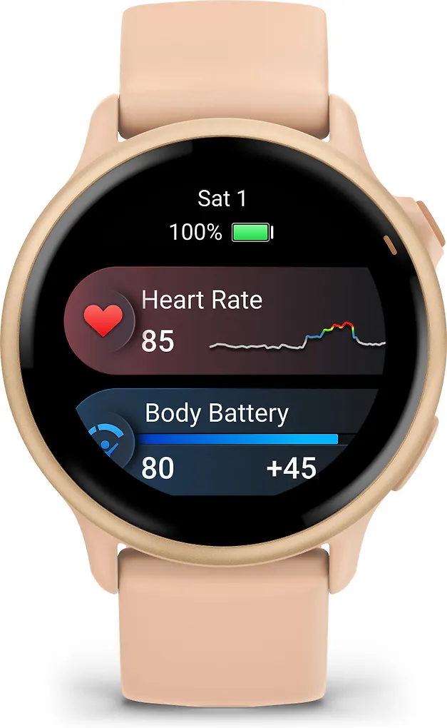 Garmin vivoactive 6 älykello, vaaleanpunainen - Image 3