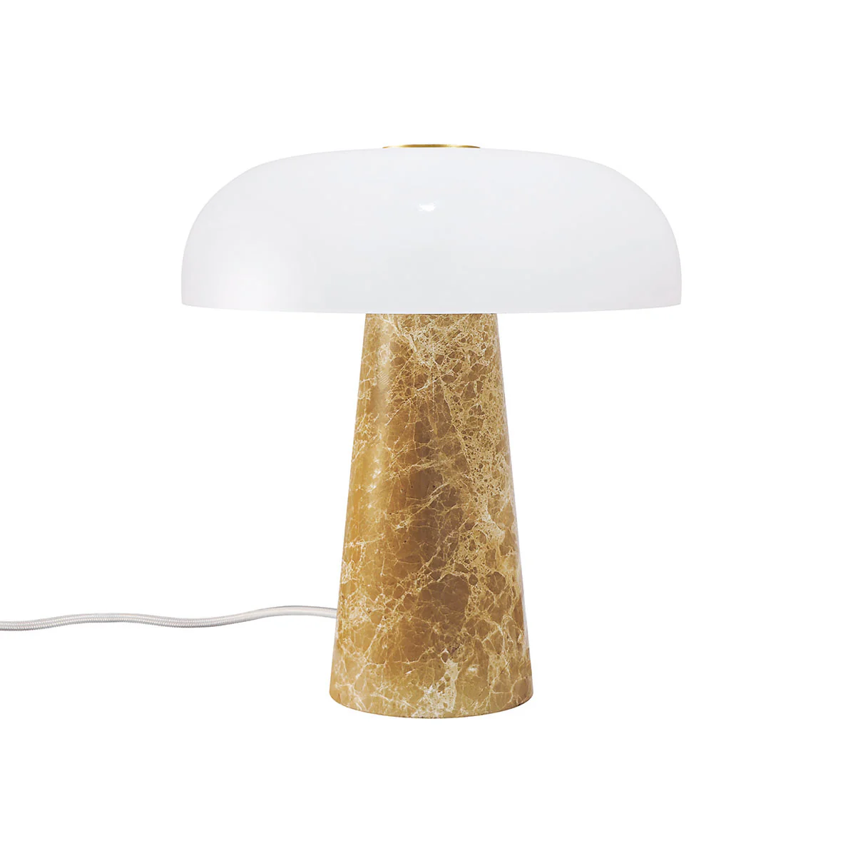 Glossy mini pöytävalaisin beige - Image 3
