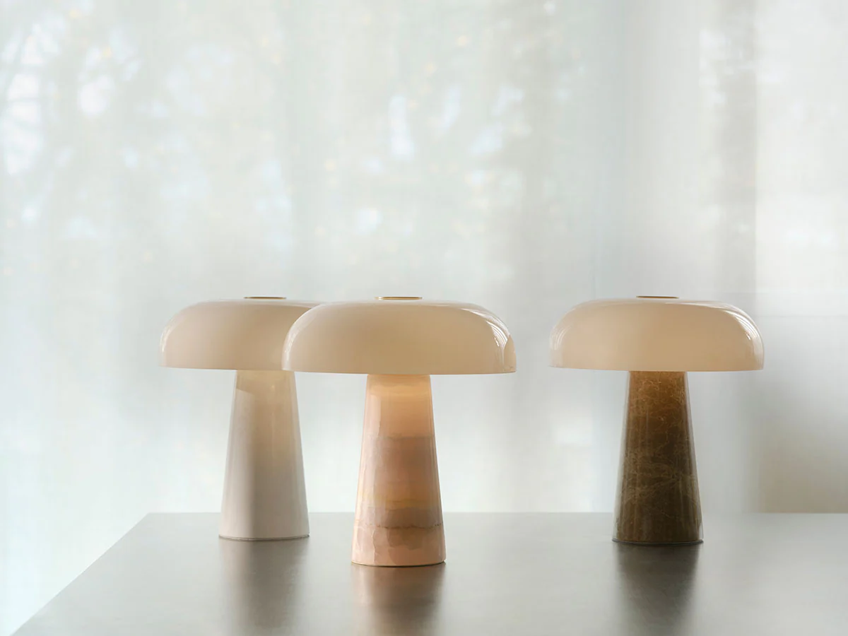 Glossy mini pöytävalaisin beige - Image 8
