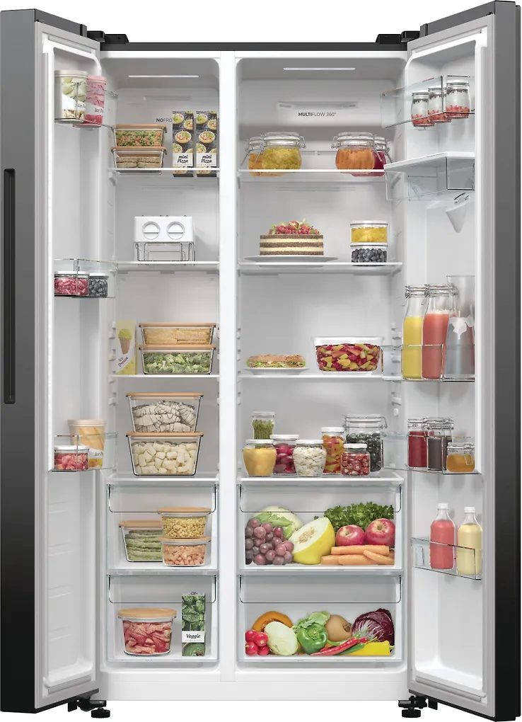 Gorenje NRR9185EABXLWD Side By Side, musta - Image 2