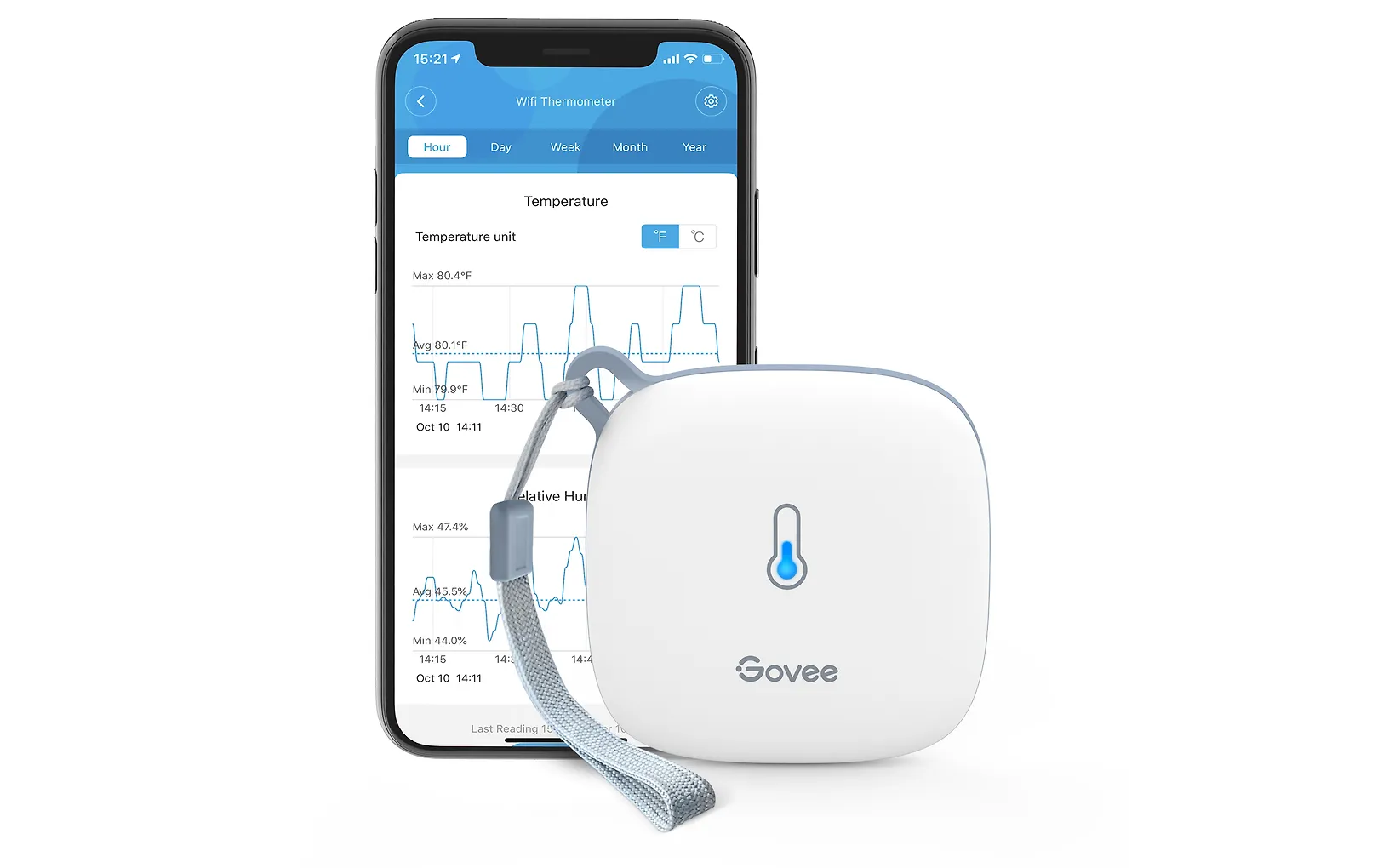 Govee WiFi Thermometer Hygrometer lämpö- ja kosteusmittari - Image 10