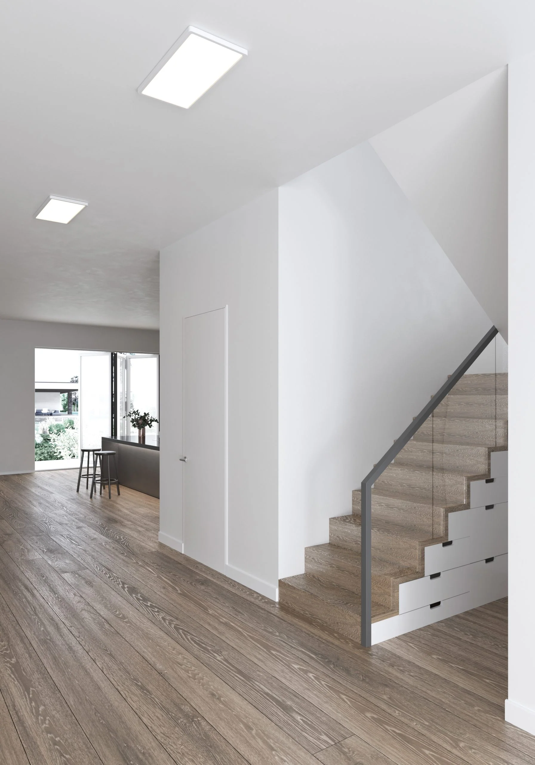 Harlow Smart 60 LED-plafondi IP54 valkoinen - Image 6