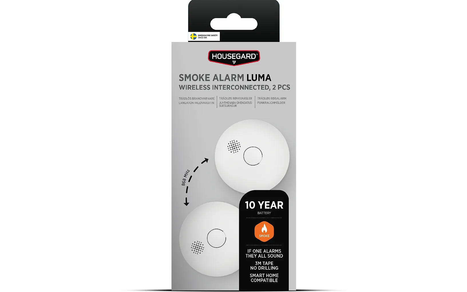 Houseguard Luma brandvarnare 2-pack - Image 4