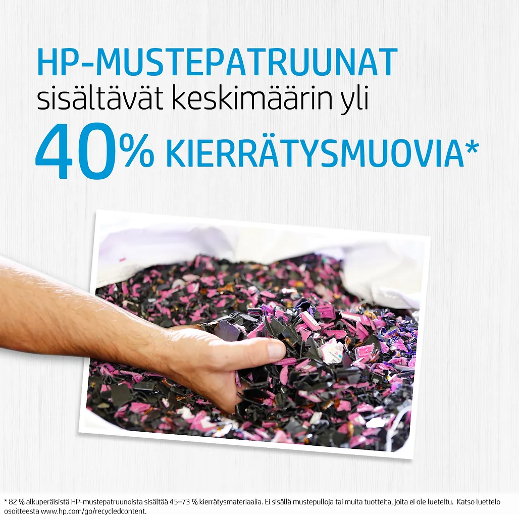 HP 62 -mustekasettipakkaus, musta ja kolmiväri - Image 3