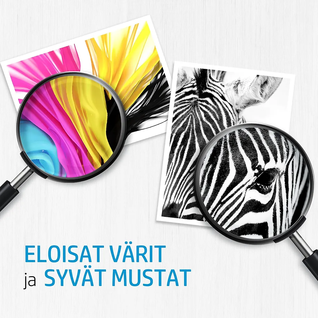HP 62 -mustekasettipakkaus, musta ja kolmiväri - Image 4