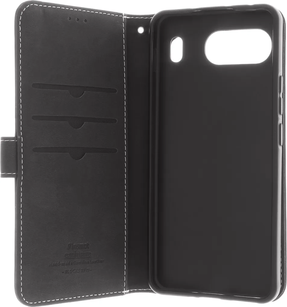 Insmat Exclusive Flip Case -lompakkokotelo, OnePlus Nord 4, musta - Image 3