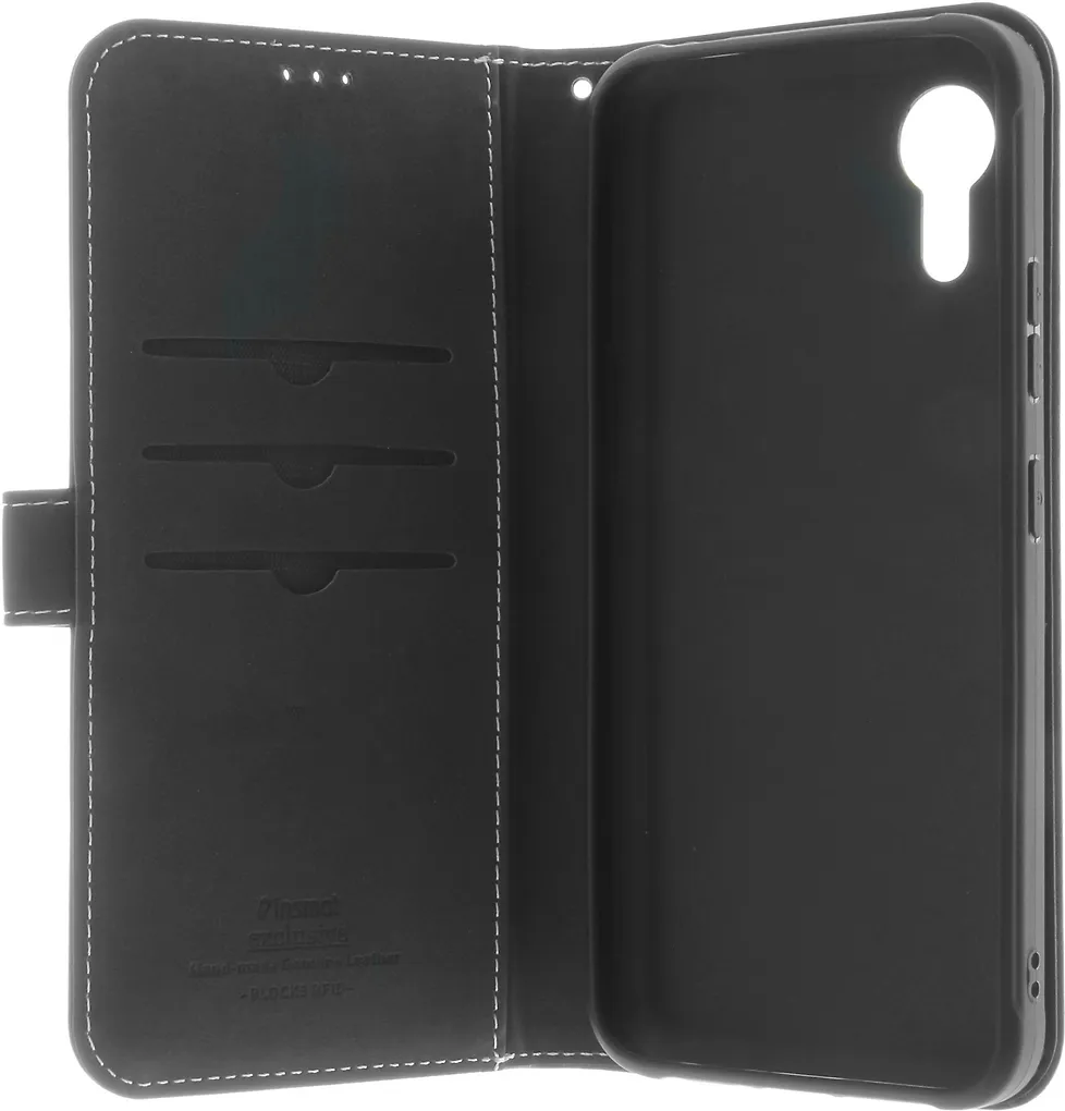 Insmat Exclusive Flip Case -lompakkokotelo, Samsung Galaxy XCover7, musta - Image 3