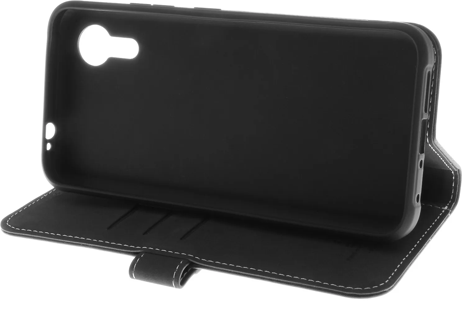 Insmat Exclusive Flip Case -lompakkokotelo, Samsung Galaxy XCover7, musta - Image 4