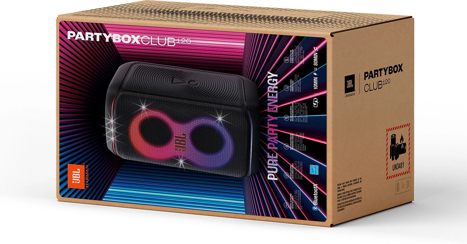JBL PartyBox Club 120 bilekaiutin - Image 11