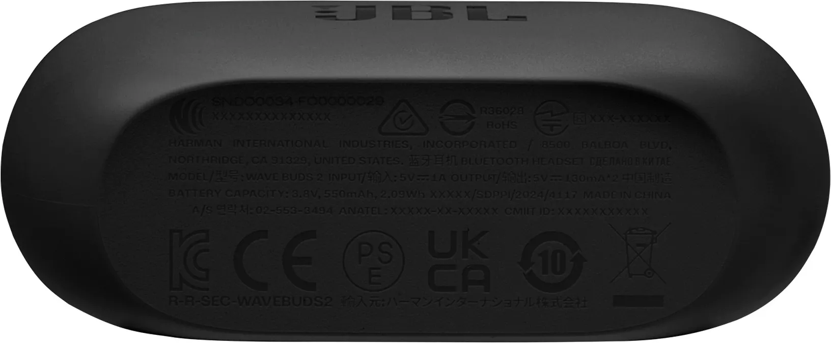 JBL Wave Buds 2 nappikuulokkeet aktiivisella melunvaimennuksella, musta - Image 13