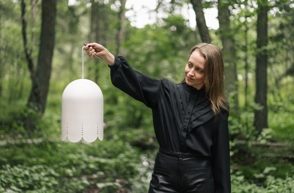 Kielo design-riippuvalaisin mattavalkoinen - Image 6