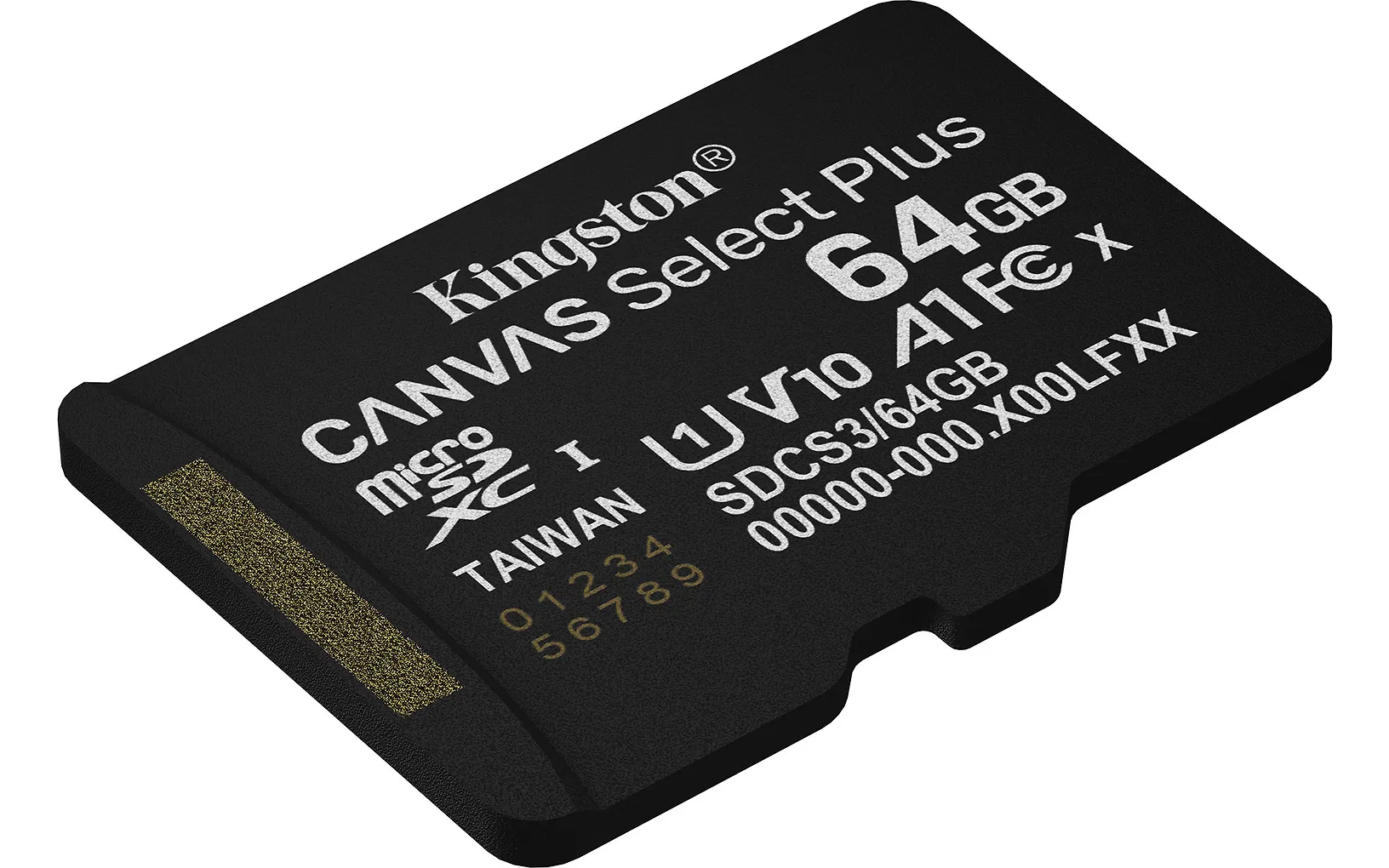 Kingston 64 Gt Canvas Select Plus Gen3 UHS-I microSD muistikortti - Image 3