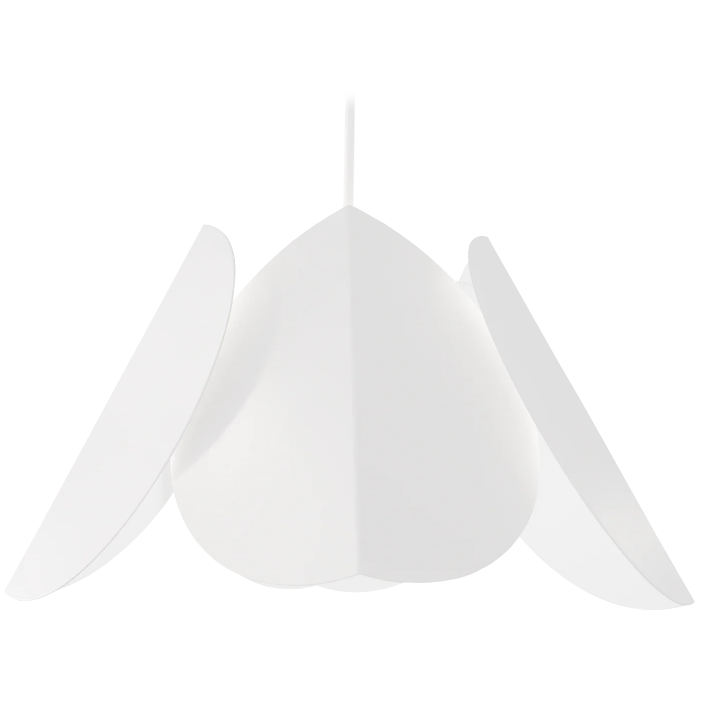 Lehmus design-riippuvalaisin mattavalkoinen