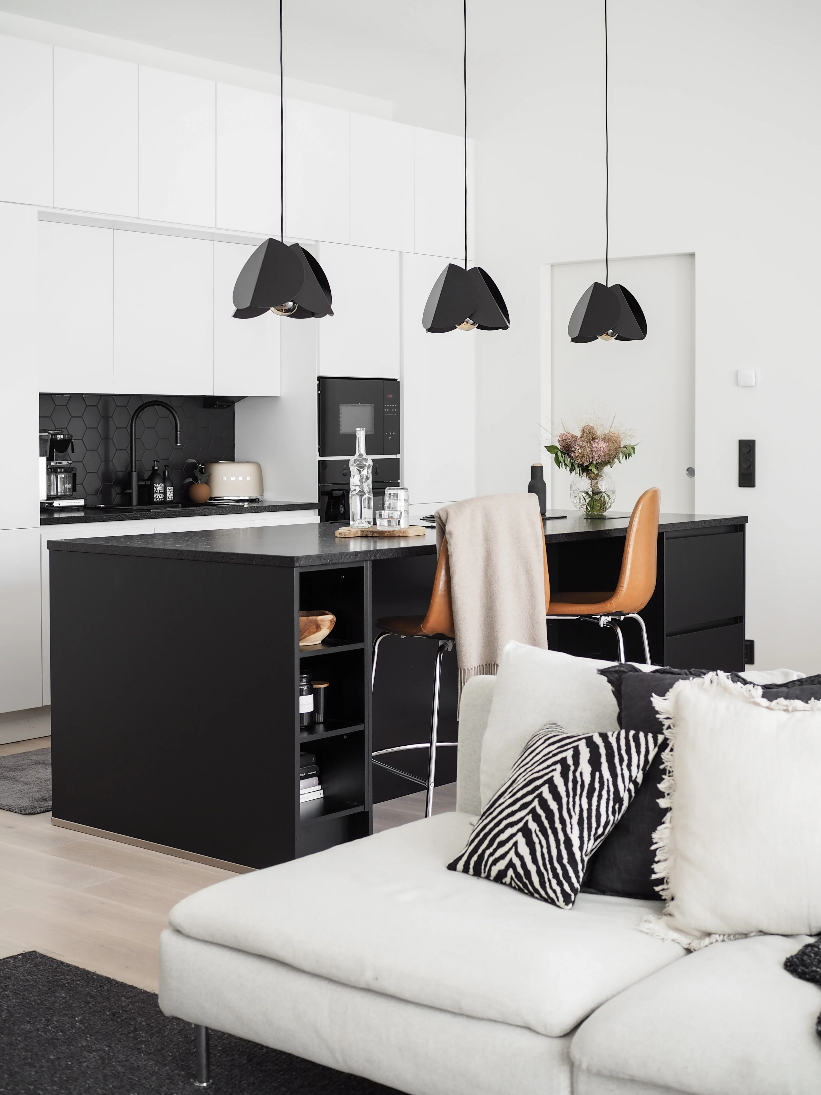 Lehmus design-riippuvalaisin mattavalkoinen - Image 4