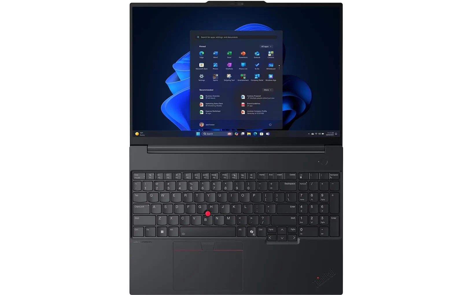 Lenovo ThinkPad E16 Gen 3 16" kannettava tietokone, Windows 11 Pro (21ST004MMX) - Image 3