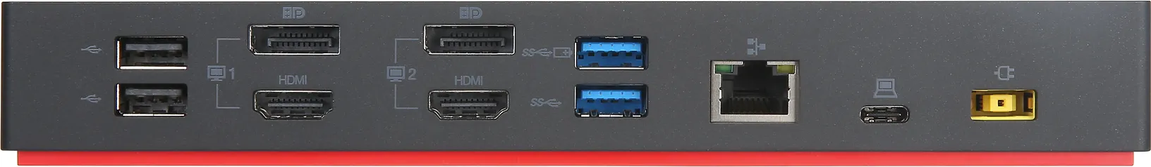 Lenovo ThinkPad Hybrid USB-C with USB-A Dock -porttitoistin - Image 4