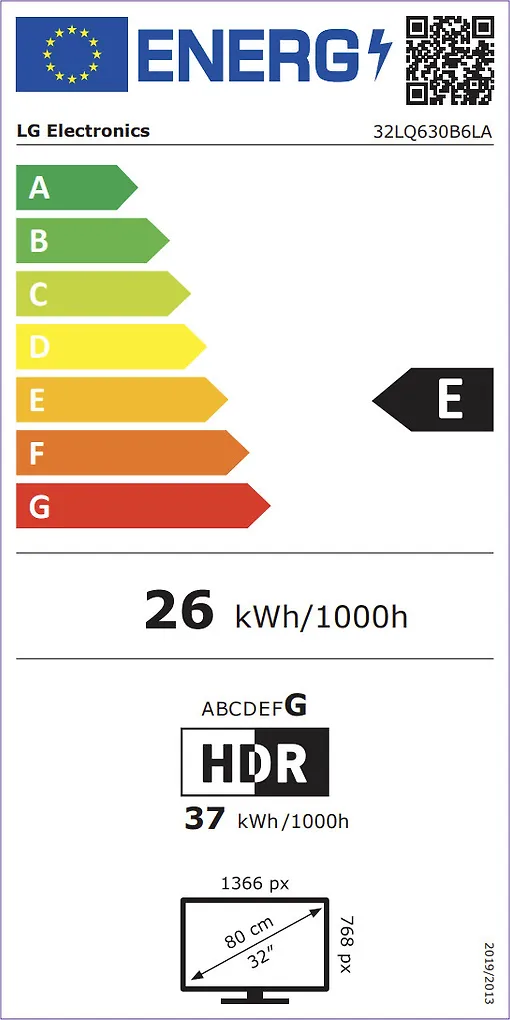 LG 32LQ630B 32" HD Ready Smart LED TV - Image 9