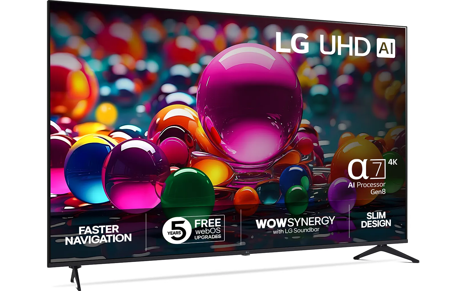 LG 75" UA75 – 4K LED TV - Image 2