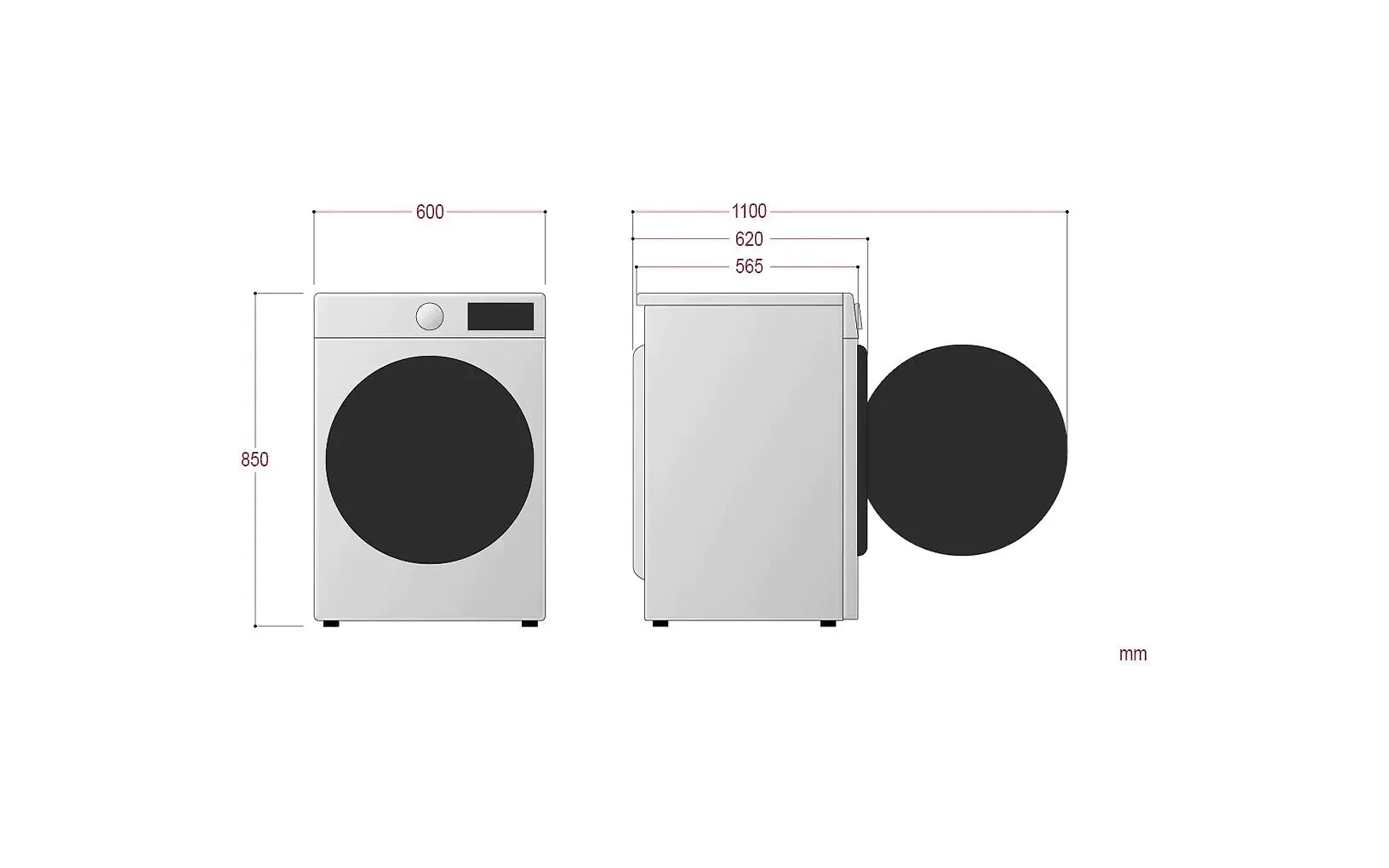 LG F4Y5RRP1WY kuivaava pesukone - Image 14