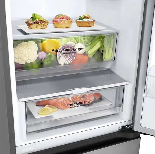 LG GBV3100DPY -jääkaappipakastin, teräs - Image 14