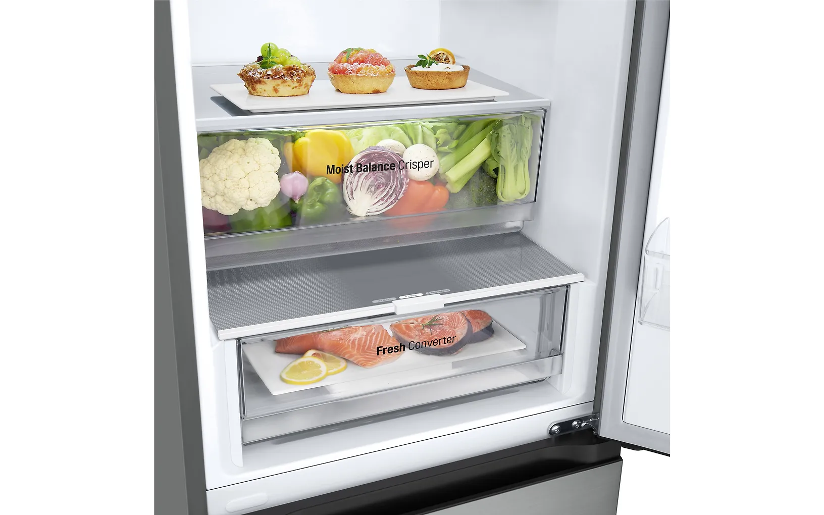 LG GBV3100EPY jääkaappipakastin, teräs - Image 13