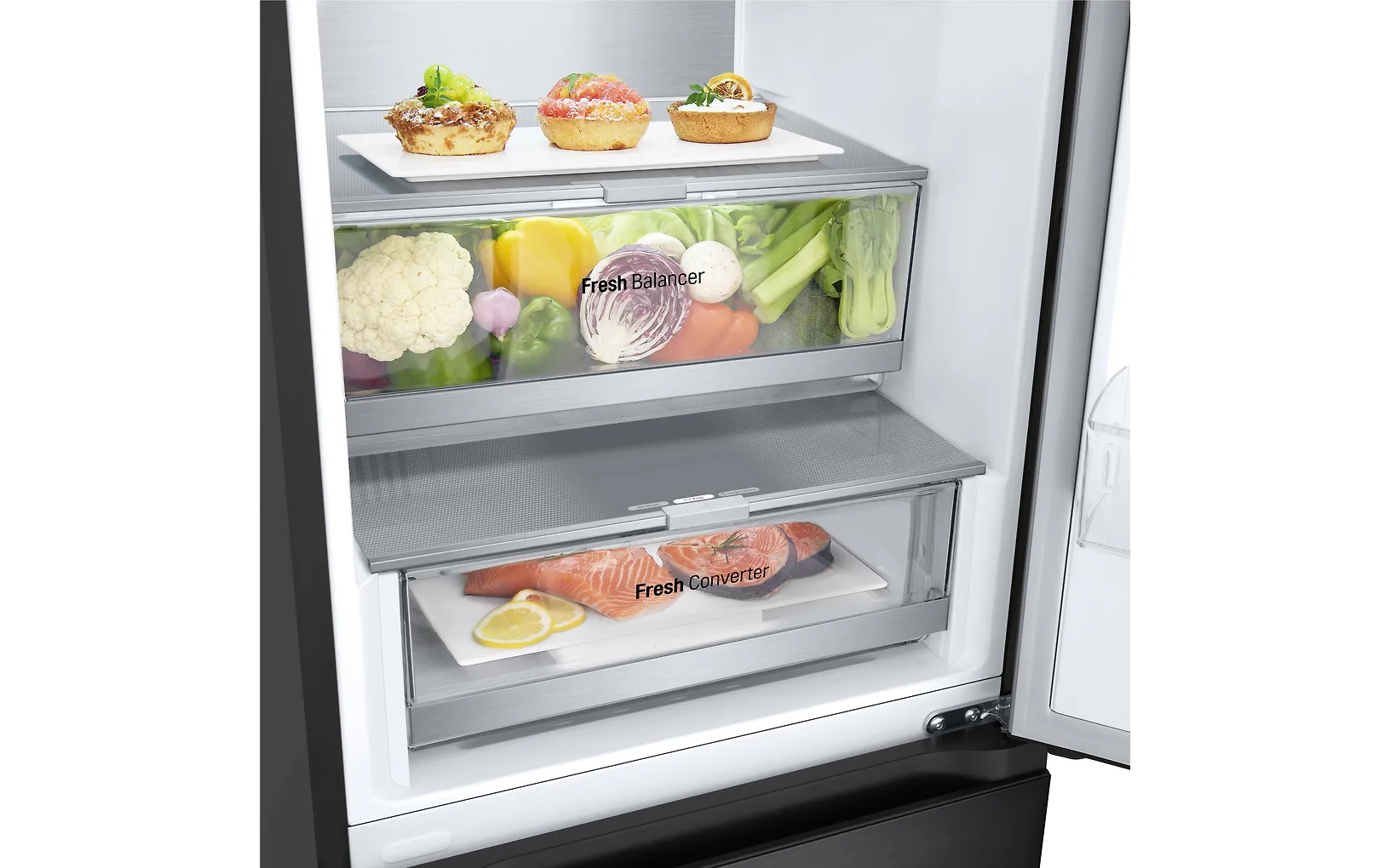LG GBV7170EEV jääkaappipakastin, musta - Image 19