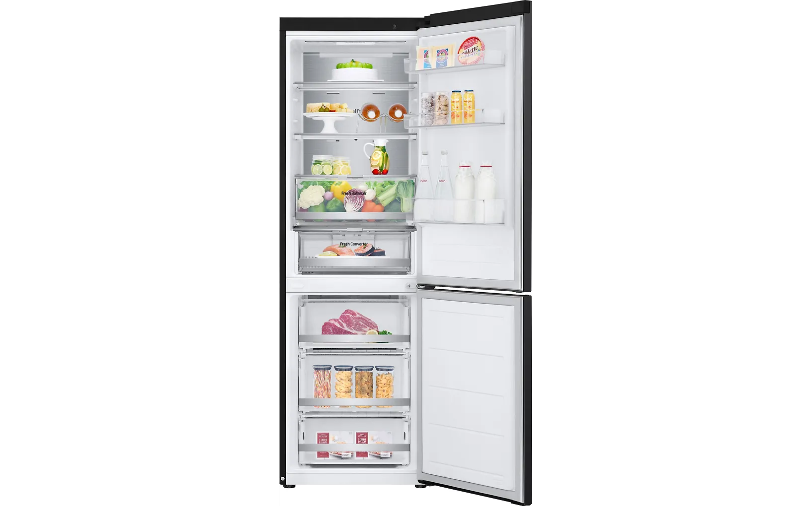 LG GBV7170EEV jääkaappipakastin, musta - Image 6
