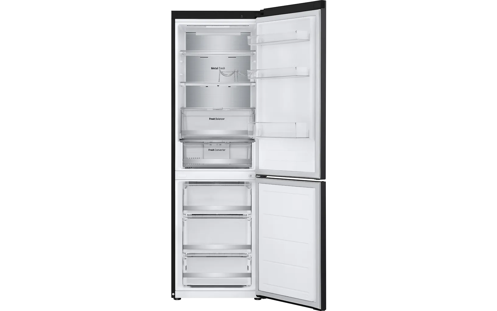 LG GBV7170EEV jääkaappipakastin, musta - Image 7