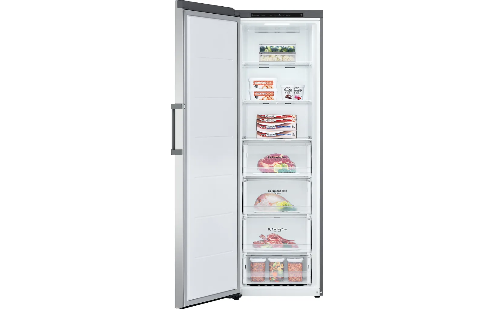 LG GFT41PZGSZ kaappipakastin, teräs - Image 4