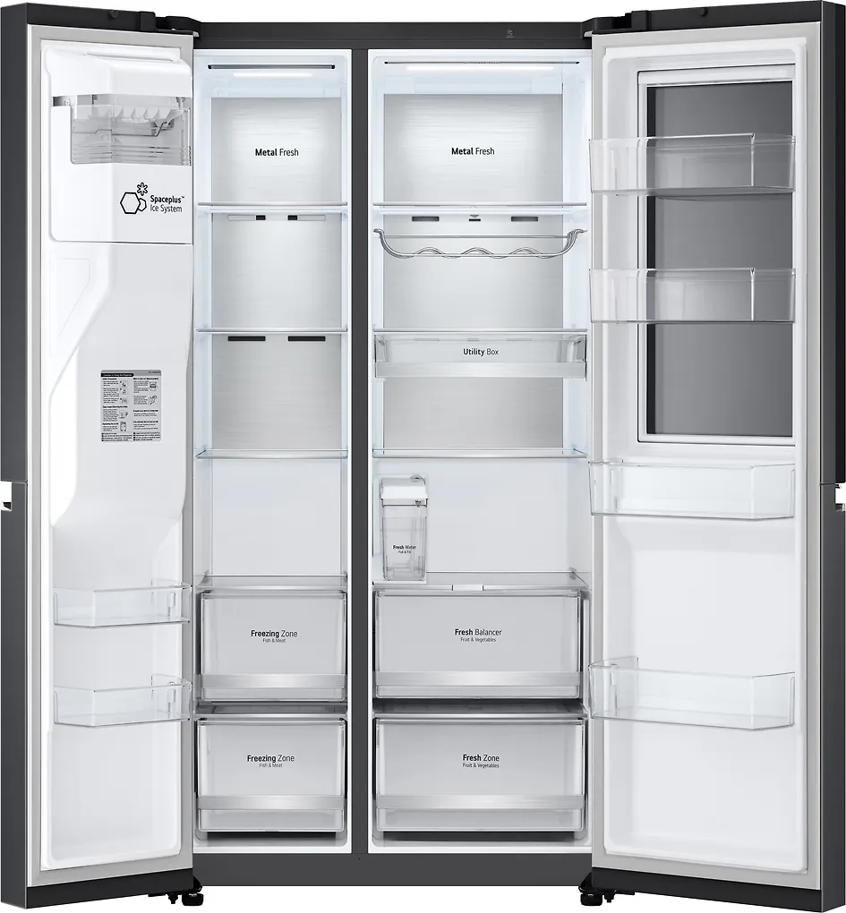 LG GSXV91MCAE Side By Side, musta teräs - Image 11