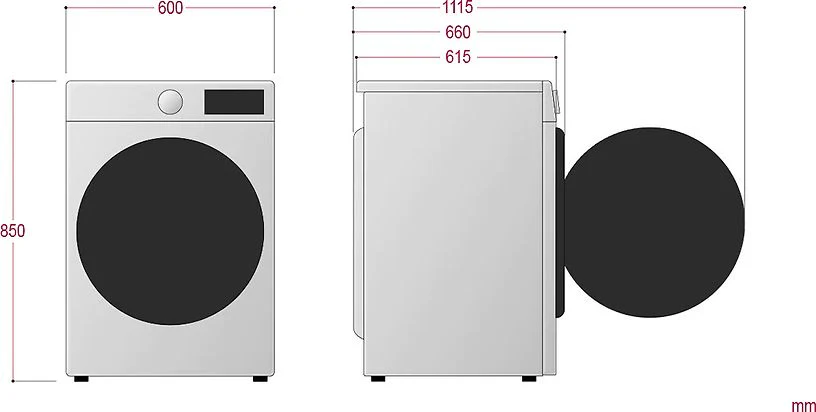 LG RH80V9AV7N -kuivausrumpu - Image 12