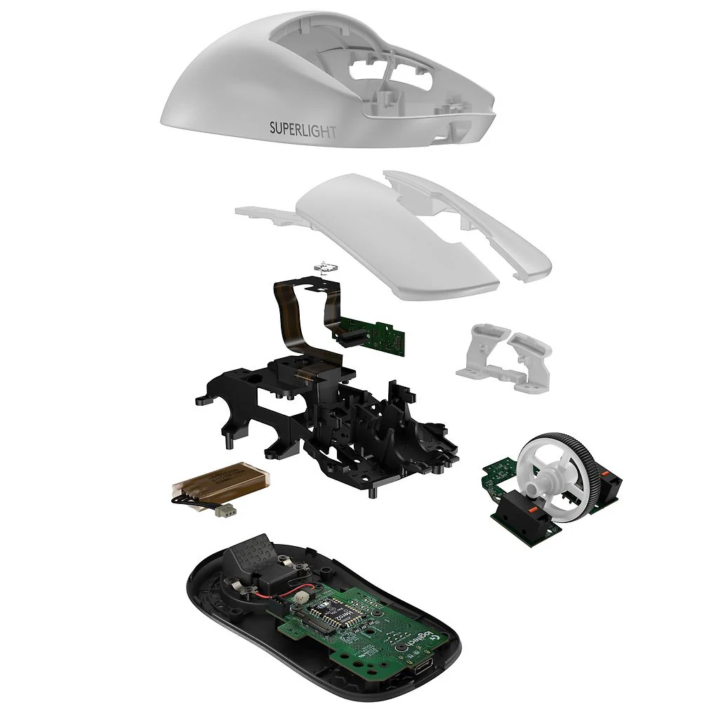 Logitech G Pro X Superlight 2 -pelihiiri, valkoinen - Image 7