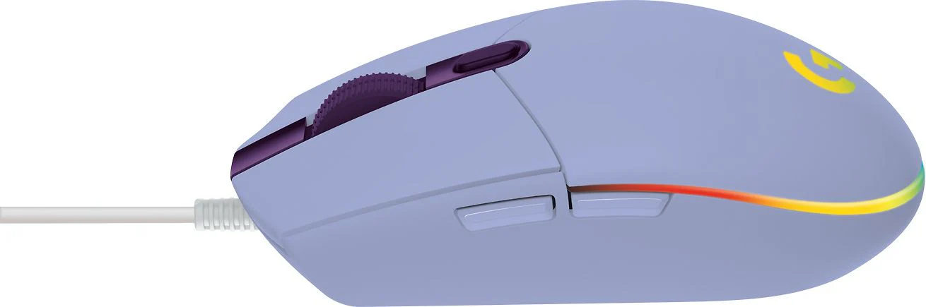 Logitech G203 Lightsync -pelihiiri, violetti - Image 3