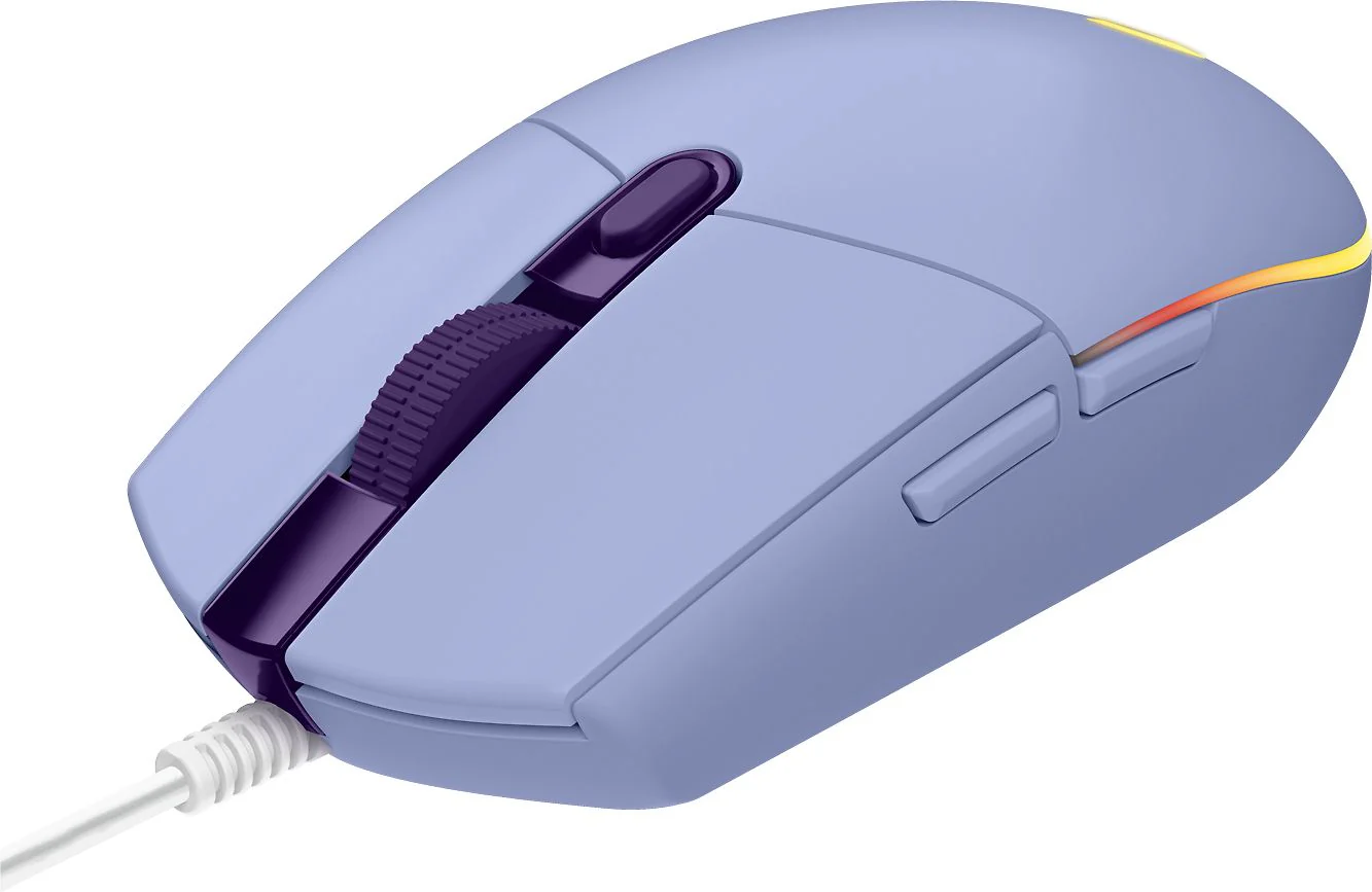 Logitech G203 Lightsync -pelihiiri, violetti - Image 4