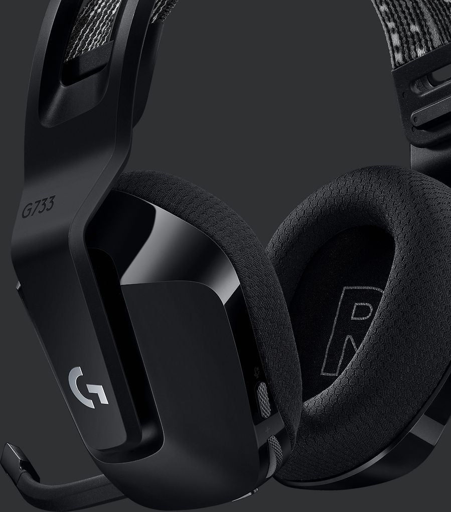 Logitech G733 Lightspeed -langattomat pelikuulokkeet, musta - Image 6