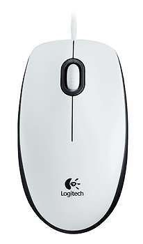 Logitech M100 -hiiri, valkoinen