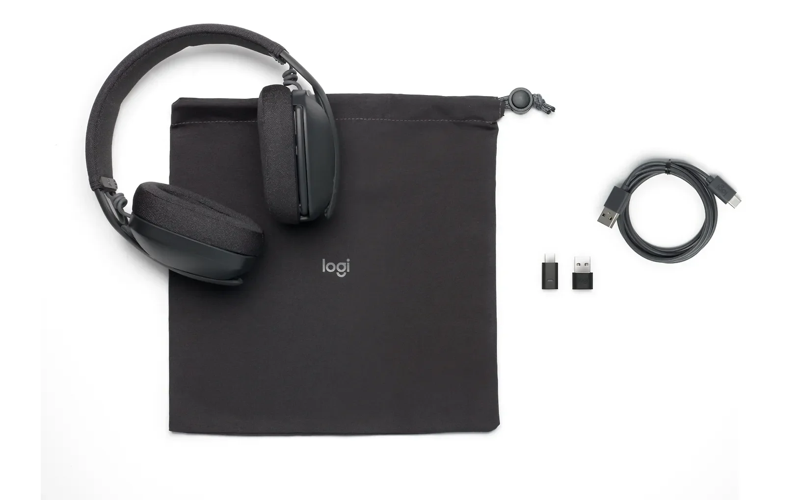 Logitech Zone Vibe Wireless -langattomat kuulokkeet, grafiitti - Image 10
