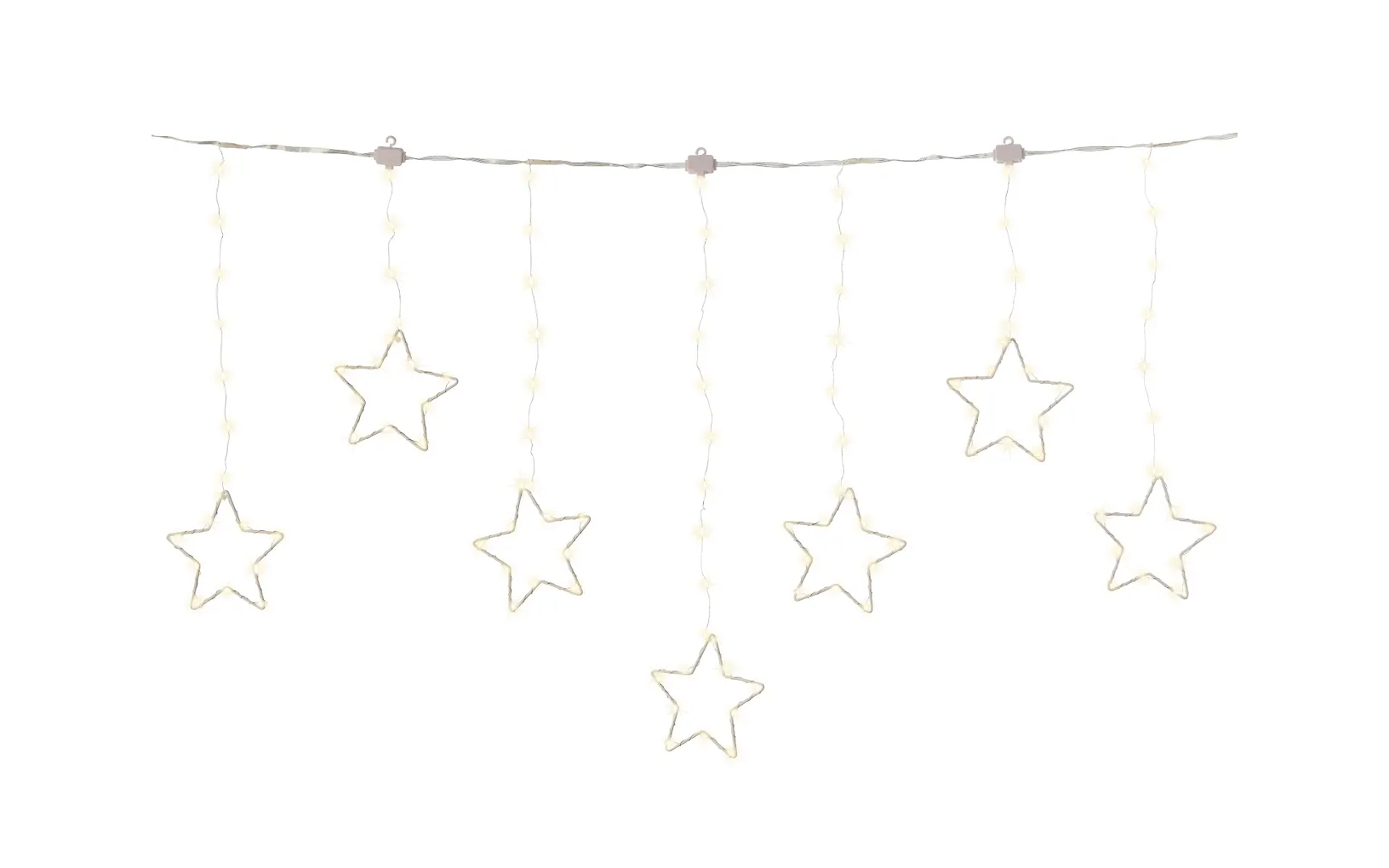 Lumineo Micro LED star twinkle koristevalosarja ulkokäyttöön, 120 x 60 cm - Image 2
