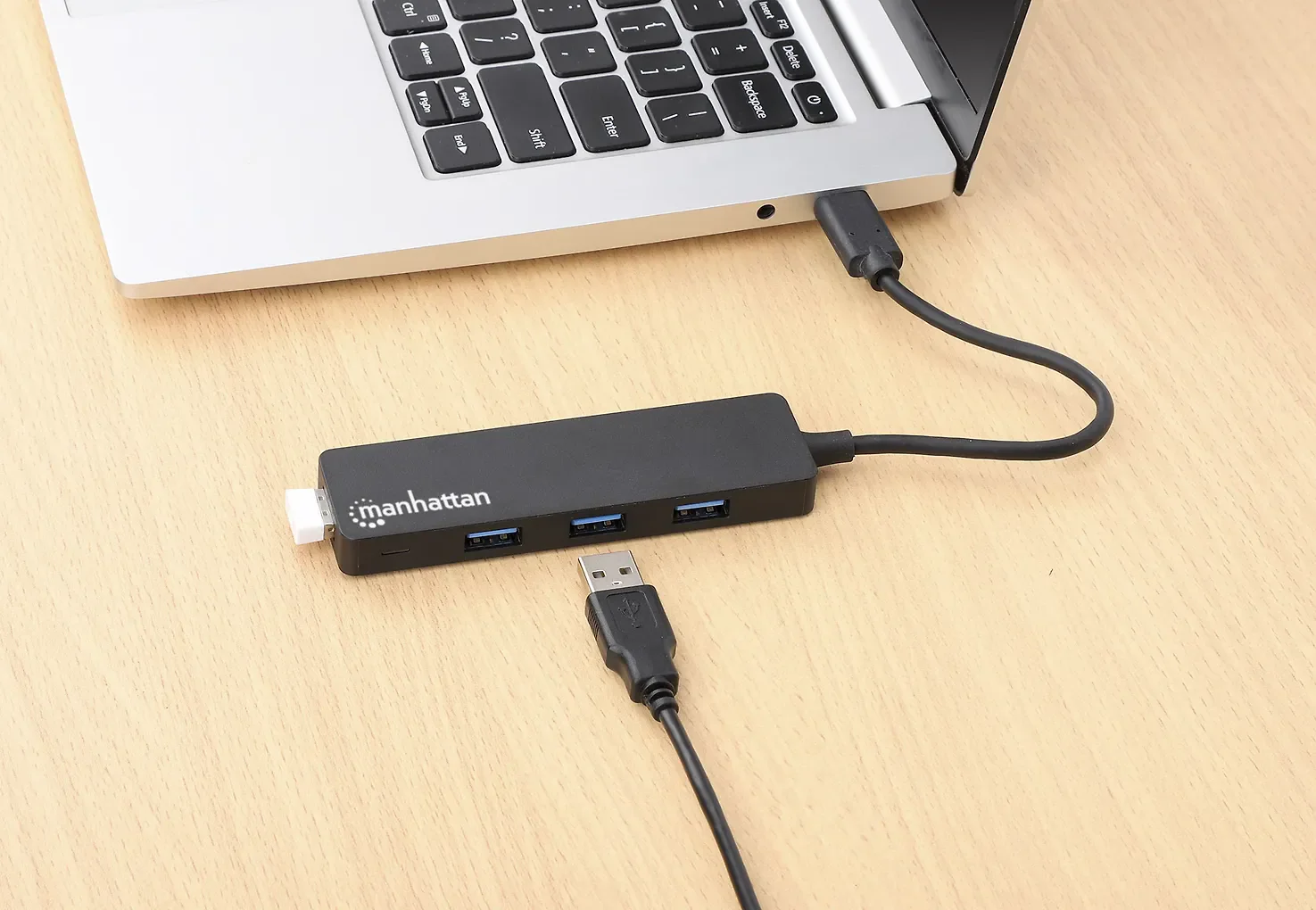 Manhattan USB-C-USB-A-Hubi, 4 porttia - Image 5