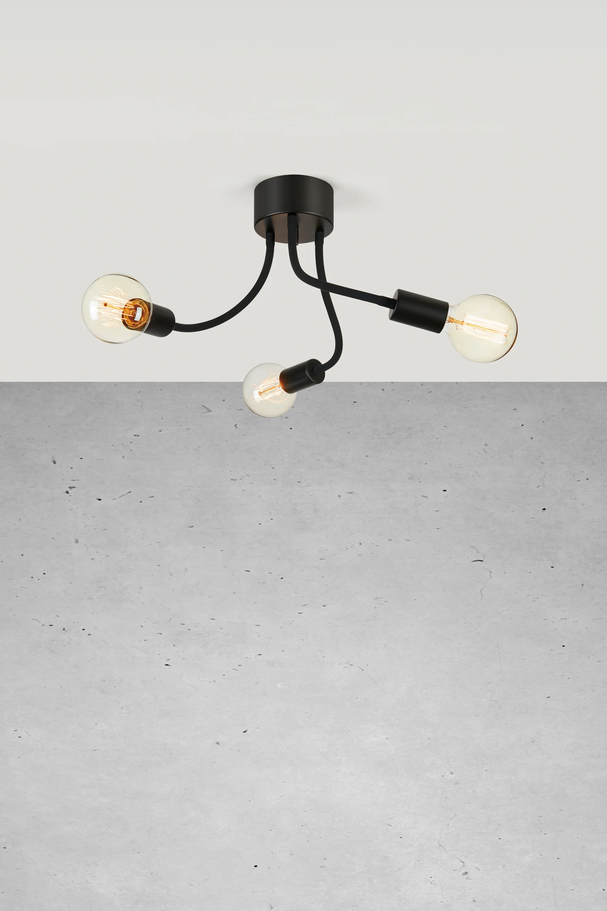 Markslöjd Medusa takarmatur black/grey