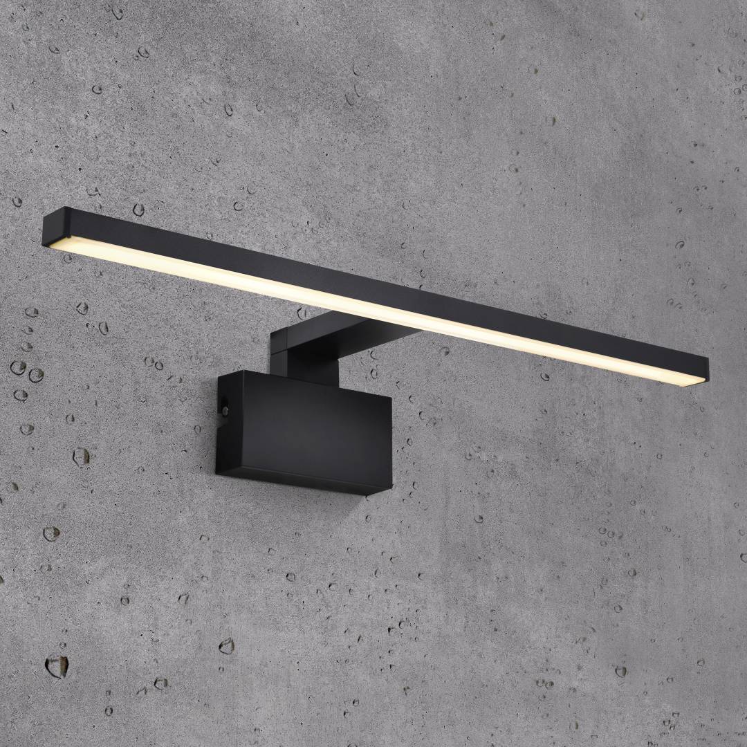 Marlee LED-seinävalaisin 3000K IP44 musta - Image 9