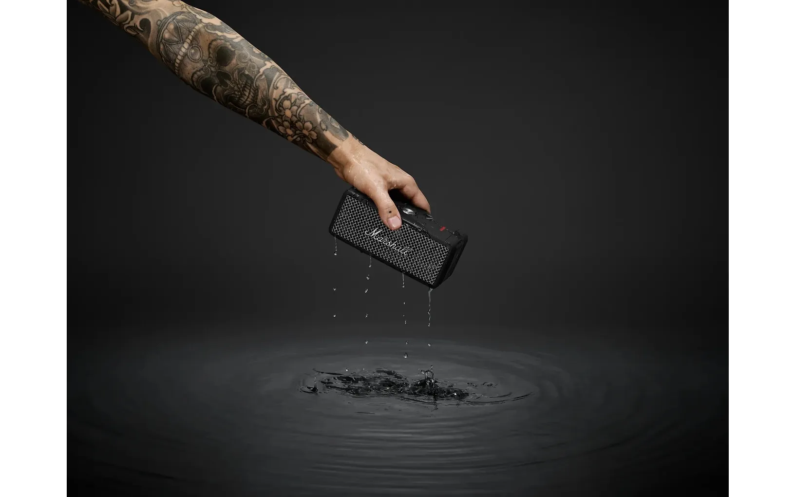 Marshall Emberton II -Bluetooth-kaiutin, musta/teräs - Image 18